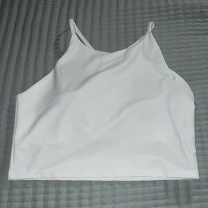 Old Navy White Racerback Top NWOT